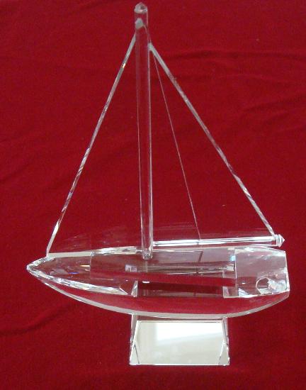 Crystal Sail Boat Crystal Sail Boat